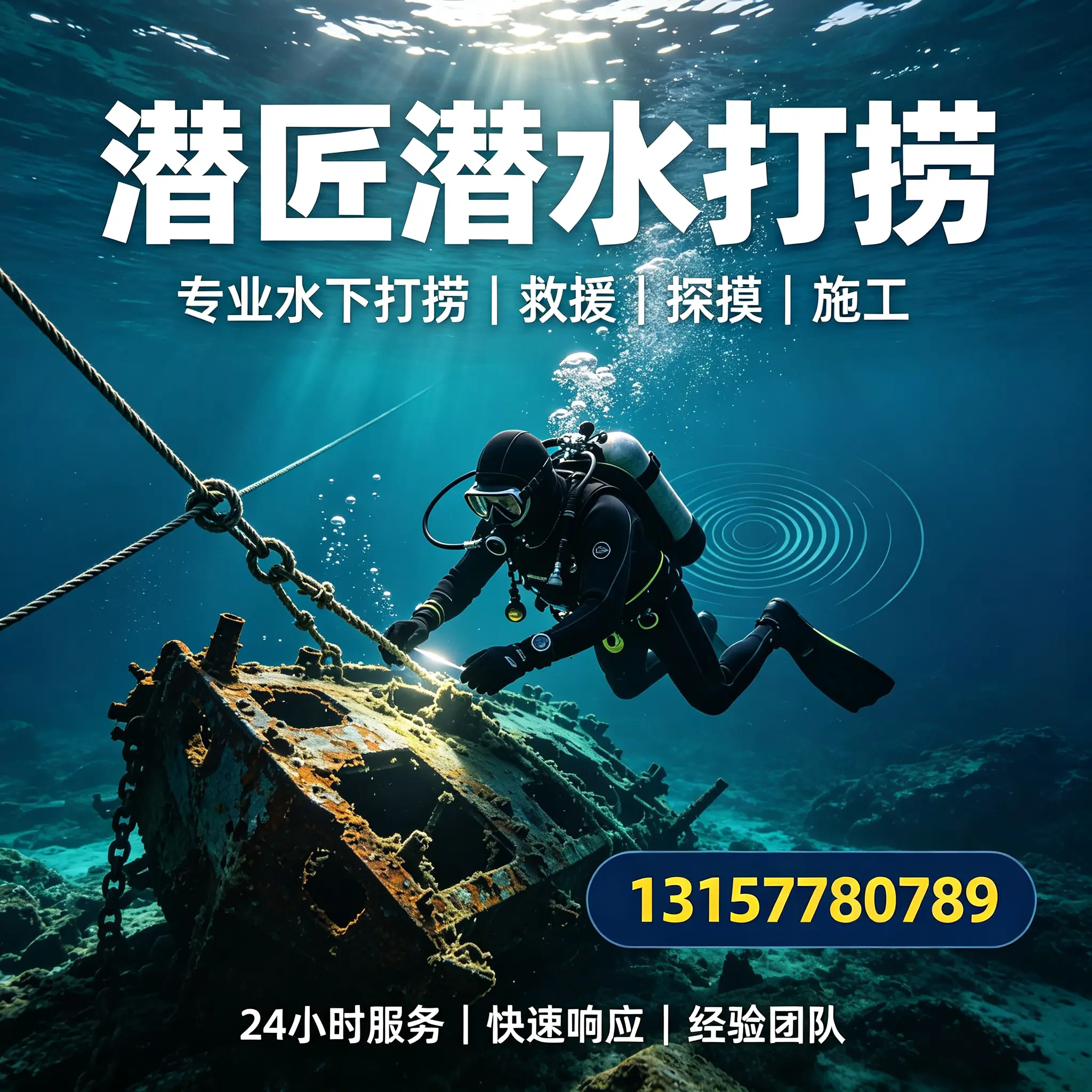 五台水下打捞作业服务产品